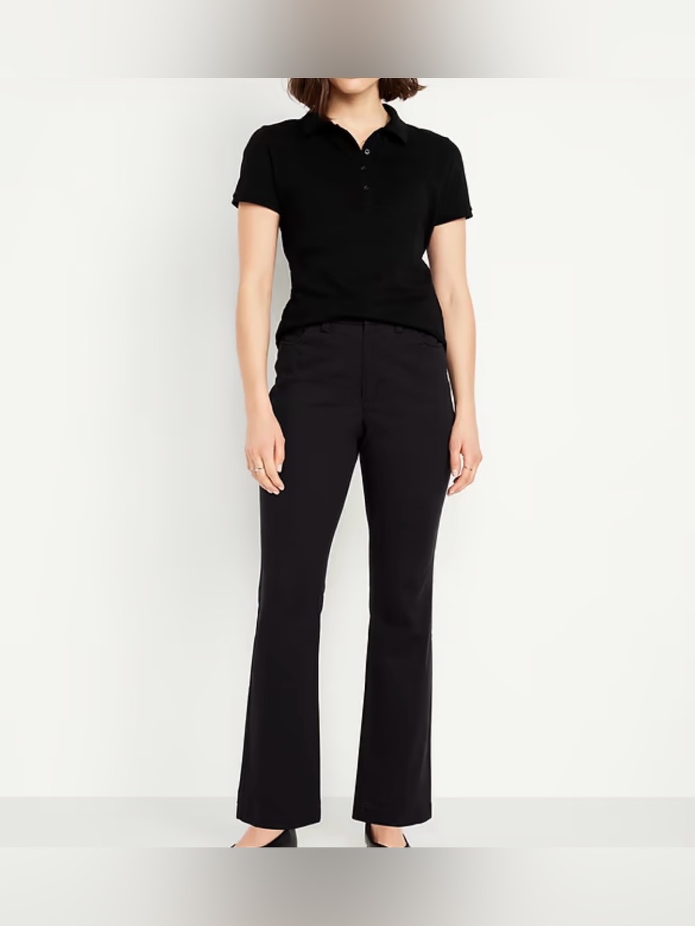 Old Navy Black Bootcut Stretch Pants